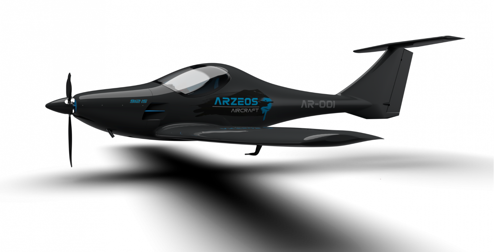 arzeos aircraft blue